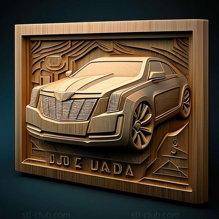 3D мадэль Cadillac XTS (STL)